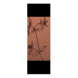 Floral Bookmark Business Card