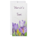floral bookmarks rack cards