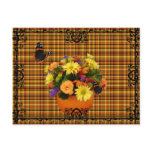 Floral bouquet Thanksgiving postcards