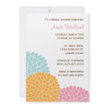 Floral Bridal Shower Invitation