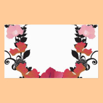 Floral Business Card business cards