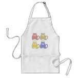Floral Calico Kitty Apron
