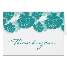 Floral Decadence Thank You Card