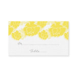 Floral Decadence Wedding Place Card business cards
