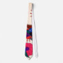 floral design impression tie