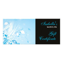 Floral Design Rack Card