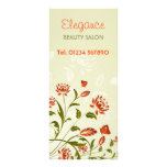 Floral Design Rack Card rack cards