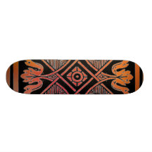 Floral Design Skateboard