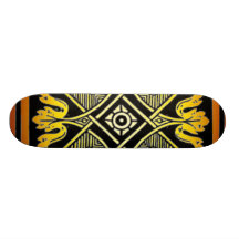 Floral Design Skateboard