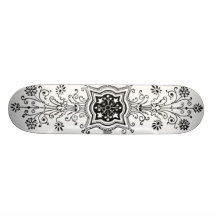 Floral Design Skateboard