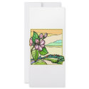 Floral Design Stained Glass #0033 rack cards