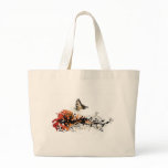 floral design with butterfly bags
