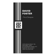 Floral Designer - Premium Double Sided Business Cards