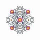Floral Doily embroidered shirts
