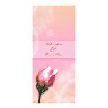 Floral elegant rose pink announcements