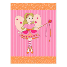 Floral Fairy Postcard