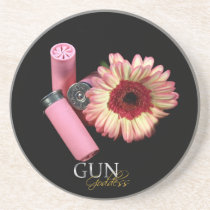 Floral Firepower Coaster - Shotgun