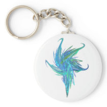 Floral first keychains