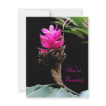 Floral Fuschia Announcement