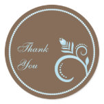 Floral Gift Tag Sticker
