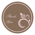 Floral Gift Tag Sticker