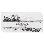 Floral Grunge Rack Card