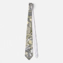 floral grunge tie
