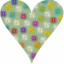 Floral Heart Wall Sculpture Photo Sculpture