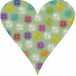 Floral Heart Wall Sculpture photo sculptures