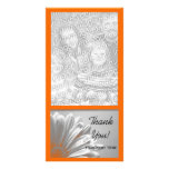 Floral Highlights Thank You Personalized Photo Card
