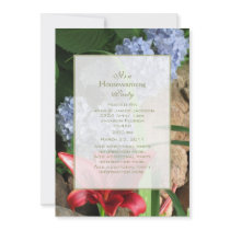 Floral Housewarming Party Invitation