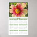Floral Impressions 2011 Calendar Poster posters