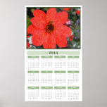Floral Impressions 2011 Calendar Poster posters
