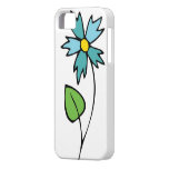 Floral iPhone case blue flower iPhone 5 Case