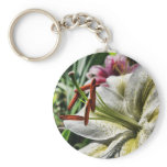 Floral keychain