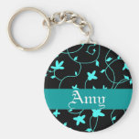 Floral Keychain - Personalise it!