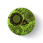 Floral Mint buttons