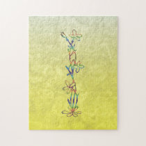 FLORAL MONOGRAM I puzzles