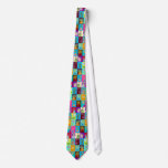 Floral Mosaic Tie
