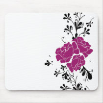 Floral Mouse Mat Mouse Mats