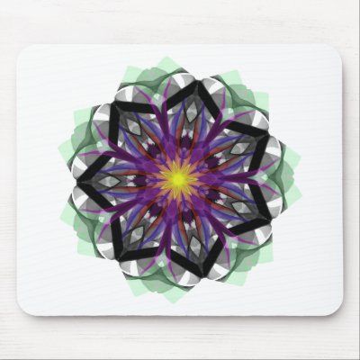 FLORAL MOUSE PADS by naranjay