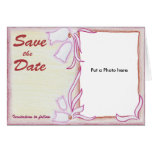 Floral Ornate Photo Wedding Invitation Greeting Cards