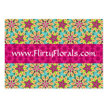 Floral Pattern Business Card