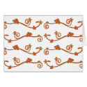 Floral pattern cards