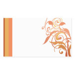 floral rainbow business card templates