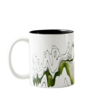 Floral reflexion coffee mugs