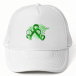 Floral Ribbon Hope - Cerebral Palsy Trucker Hat