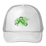 Floral Ribbon Hope - Lyme Disease Hat