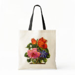 Floral shopping bag