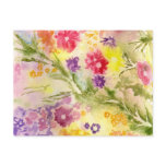 'Floral Splash' Postcard